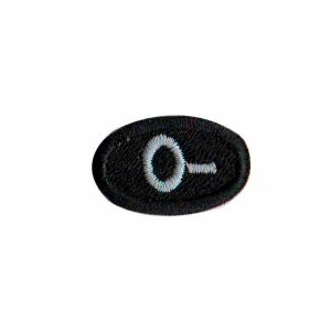 Patch Bordado - Tipo Sanguineo - Sangue O- PL60283-370