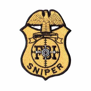 Patch Bordado - Atirador Sniper Fbi Policia Federal PL60294-346