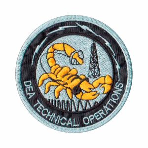 Patch Bordado - Op. Taticas Policia Narcoticos Dea PL60342-52