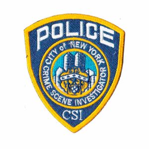 Patch Bordado - Police Csi New Nova York Usa PL60348-338