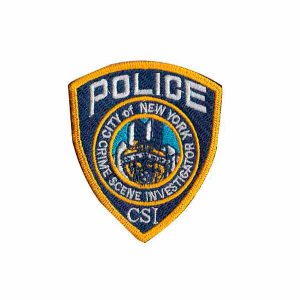 Patch Bordado Distintivo Detetive CSI Nypd Nova York PL60350-396