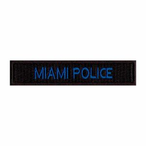 Patch Bordado - Policia Eua Miami Police Usa Florida PL60364-446