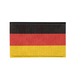 Patch Sublimado Bandeira Alemanha 8,0x5,5 Bordado