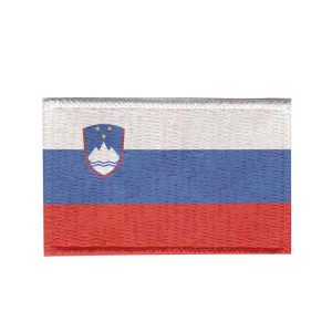Patch Sublimado Bandeira Eslovênia 8,0x5,5 Bordado