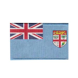 Patch Sublimado Bandeira Fiji 8,0x5,5 Bordado
