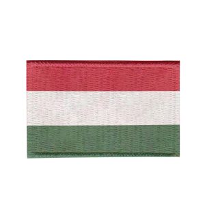 Patch Sublimado Bandeira Hungria 8,0x5,5 Bordado