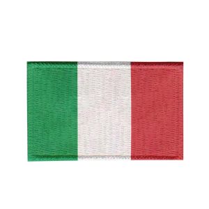 Patch Sublimado Bandeira Itália 8,0x5,5 Bordado