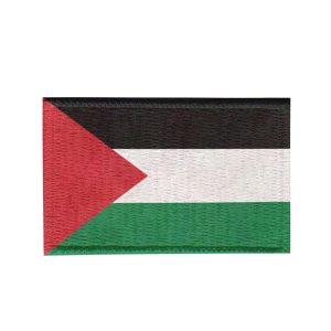 Patch Sublimado Bandeira Palestina 8,0x5,5 Bordado