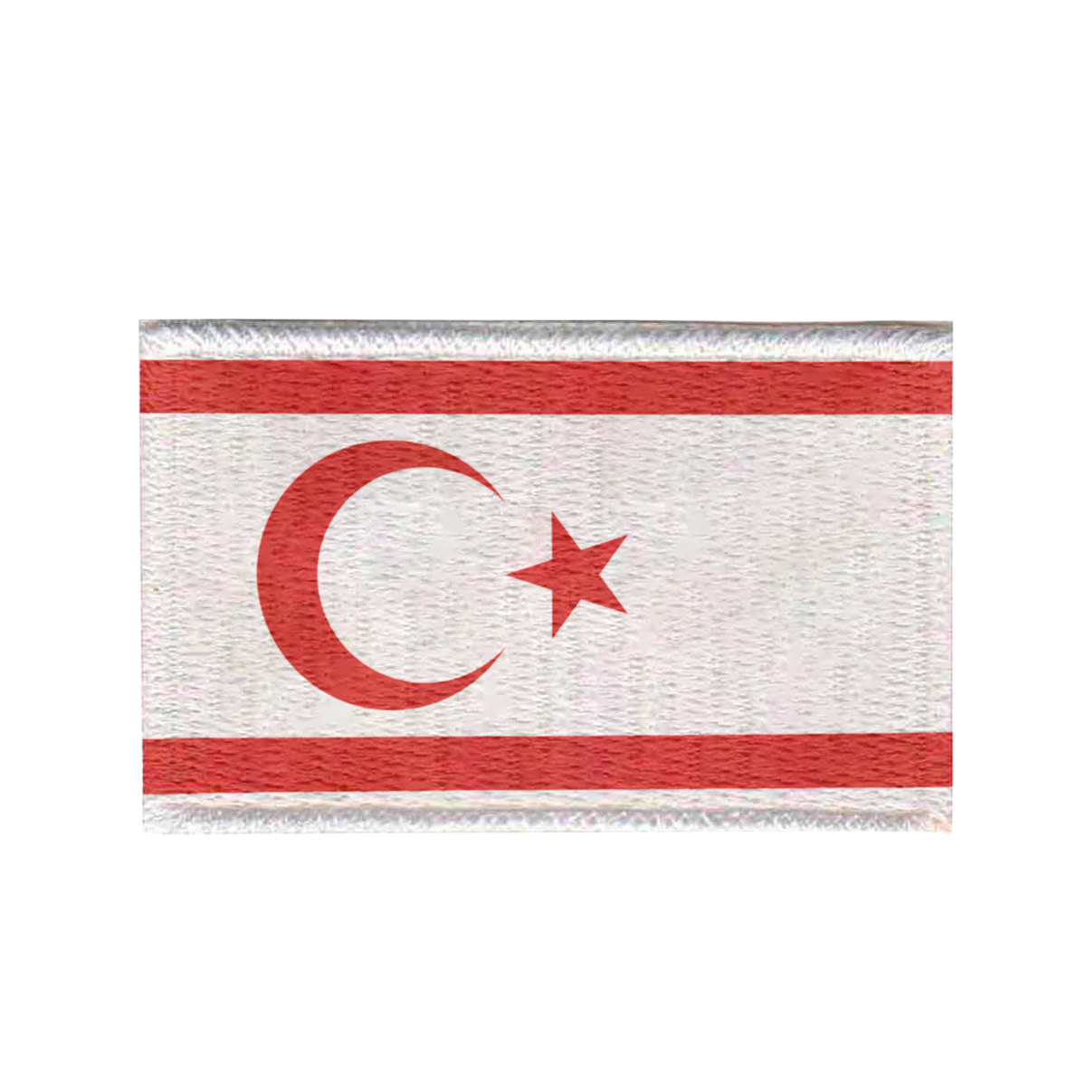 Patch Sublimado Bandeira República Chipre do Norte 8,0x5,5