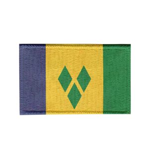 Patch Sublimado Bandeira São Vicente e Granadinas 8,0x5,5