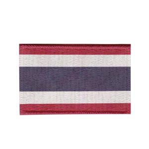 Patch Sublimado Bandeira Tailândia 8,0x5,5 Bordado