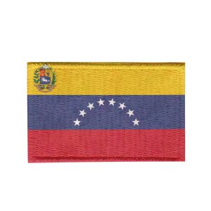 Patch Sublimado Bandeira Venezuela 8,0x5,5 Bordado