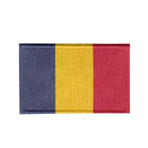 Patch Sublimado Bandeira Chade 5,5x3,5 Bordado