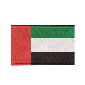 Patch Sublimado Bandeira Emirados Árabes Unidos 5,5x3,5