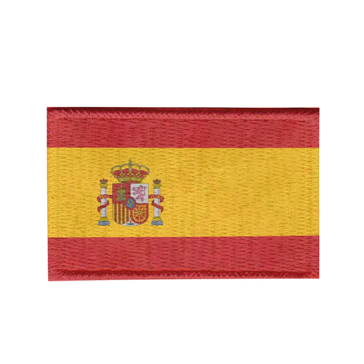 Patch Sublimado Bandeira Espanha 5,5x3,5 Bordado