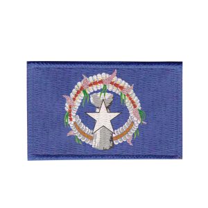 Patch Sublimado Bandeira Ilhas Marianas do Norte 5,5x3,5