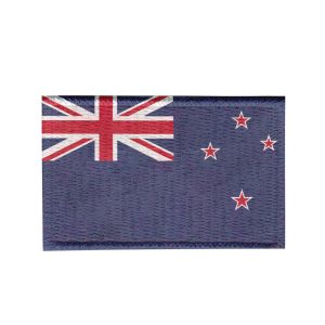 Patch Sublimado Bandeira Nova Zelandia 5,5x3,5 Bordado