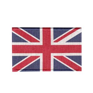 Patch Sublimado Bandeira Reino Unido 5,5x3,5 Bordado