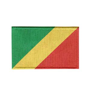 Patch Sublimado Bandeira República Democrática Congo 5,5x3,5