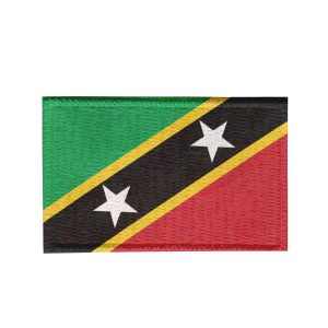 Patch Sublimado Bandeira São Cristóvão e Névis 5,5x3,5