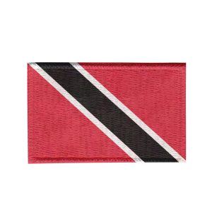 Patch Sublimado Bandeira Trinidad e Tobago 5,5x3,5 Bordado