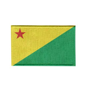 Patch Sublimado Bandeira Acre 8,0x5,5 Bordado