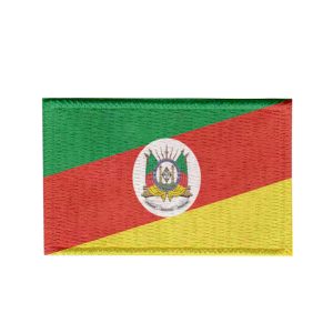 Patch Sublimado Bandeira Rio Grande do Sul 8,0x5,5 Bordado