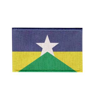 Patch Sublimado Bandeira Rondônia 8,0x5,5 Bordado