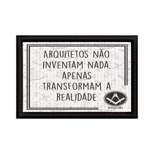Patch Sublimado Arquitetura Arquitetos Transformam Realidade