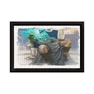 Patch Sublimado Coleção Deuses Gregos Zeus Olimpo Mitologia