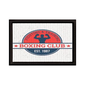 Patch Sublimado Campeão Boxe Lutador Luta Profissional