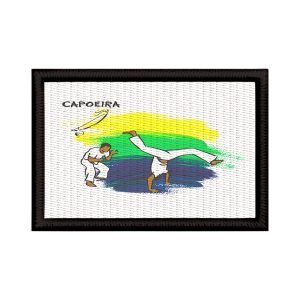 Patch Sublimado Capoeira Brasil Berimbau Dança E Arte