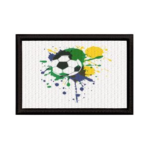 Patch Sublimado Futsal Brasil Jogador Cores Seleção