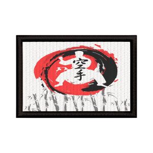 Patch Sublimado Disciplina Japonesa Prática Karatê