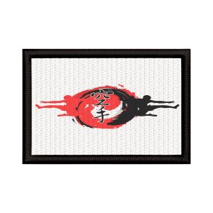 Patch Sublimado Escrita Japonesa Karatê Dojo Luta