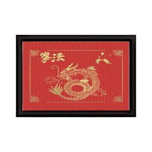 Patch Sublimado Dragão Serpente Oriental Arte Asiática