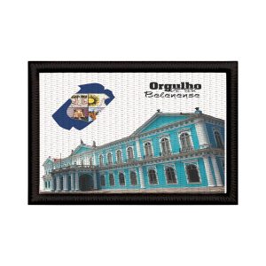 Patch Sublimado Bandeira Belém Orgulho De Ser Belenense