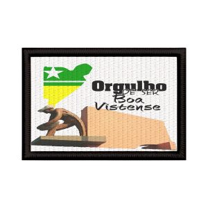 Patch Sublimado Bandeira Orgulho De Ser De Boa Vista
