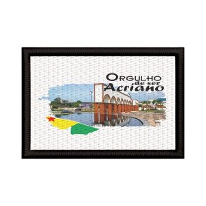 Patch Sublimado Bandeira Acre Orgulho De Ser Acriano