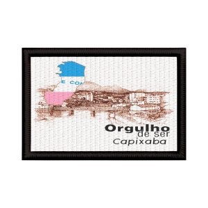 Patch Sublimado Bandeira Espírito Santo Orgulho Ser Capixaba