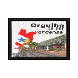 Patch Sublimado Bandeira Pará Orgulho De Ser Paraense