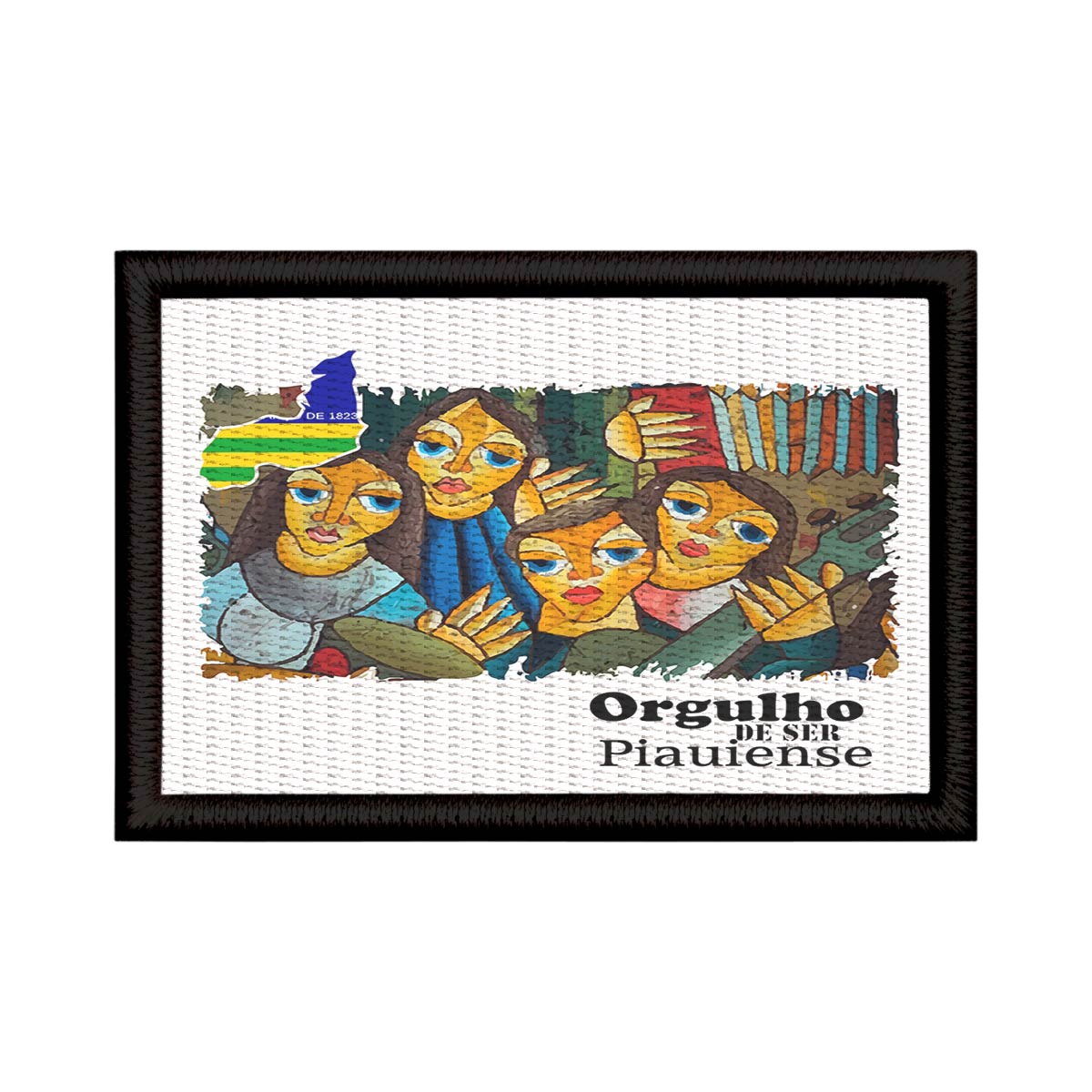 Patch Sublimado Bandeira Piauí Orgulho Piauiense