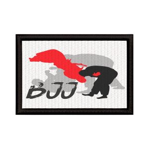 Patch Sublimado BJJ Brazilian Jiu Jitsu Golpe Queda