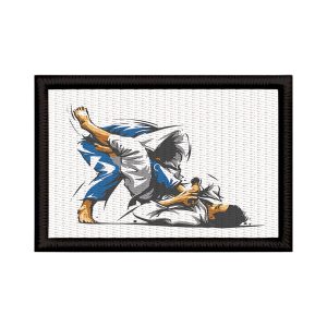 Patch Sublimado BJJ Brazilian Jiu Jitsu Lutador Brasileiro