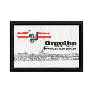 Patch Sublimado Bandeira João Pessoa Orgulho Ser Pessoense