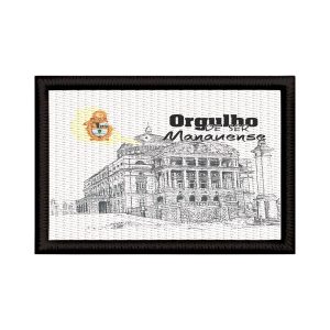 Patch Sublimado Bandeira Manaus Orgulho Ser Manauense