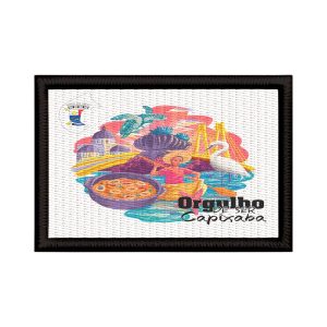 Patch Sublimado Bandeira Vitória Orgulho Ser Capixaba