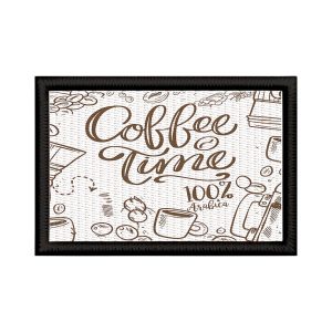 Patch Sublimado Hora Do Café Coffee Time Café Arábica