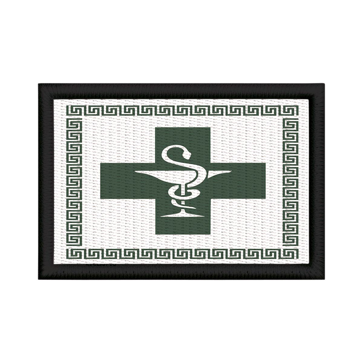 Patch Sublimado Farmácia Cruz Lâmpada Cobra Enfermeiros