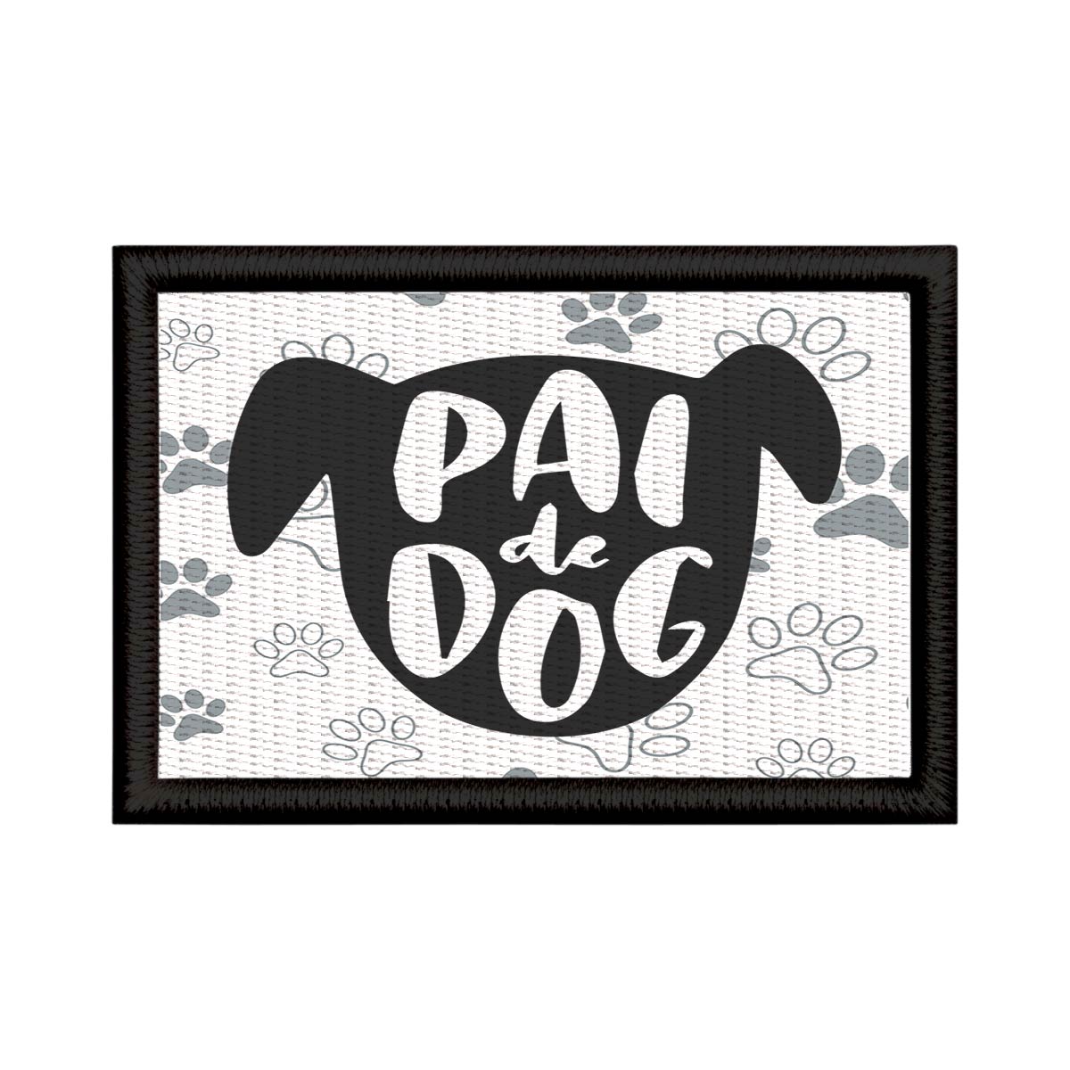 Patch Sublimado Pai De Dog Dia Dos Pais Pai De Cachorro Pet
